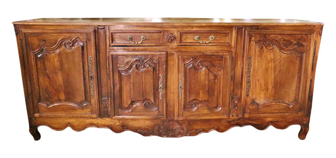 ANTIQUE COUNTRY FRENCH SIDEBOARD (1 of 12)