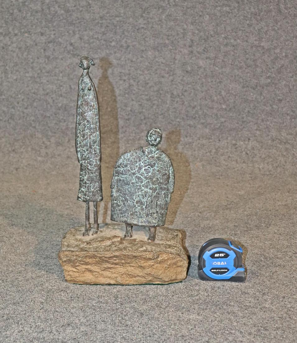 EDUARDO OROPEZA BRONZE FIGURAL STATUE (1 of 9)