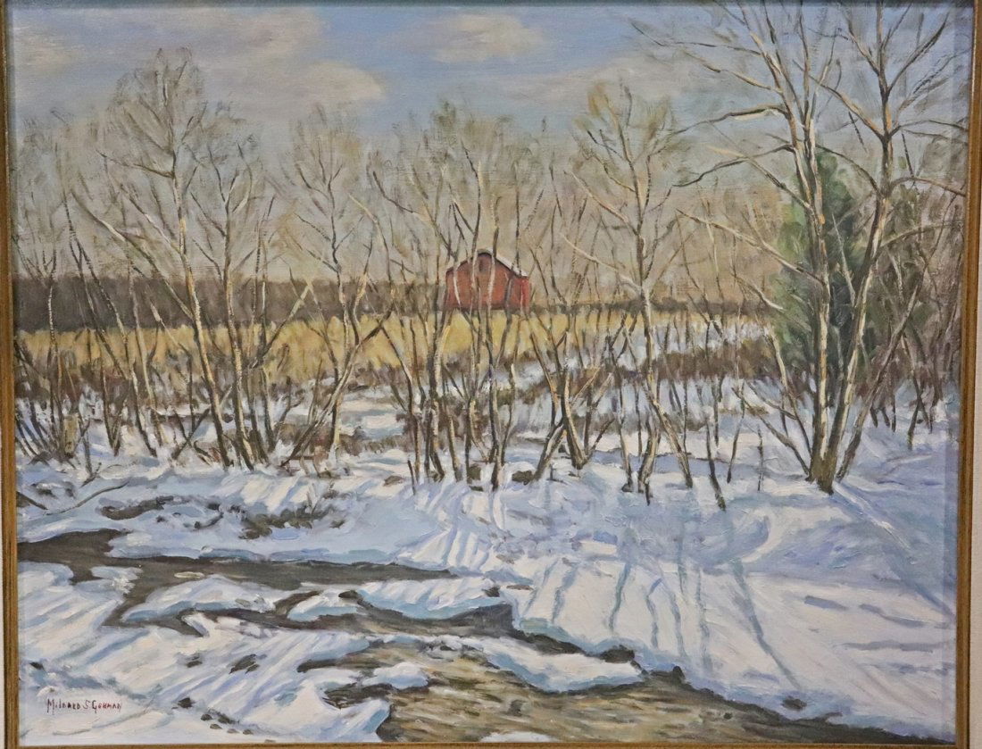 MILDRED GEHMAN "LONG SHADOWS" OIL PAINTING (1 of 11)