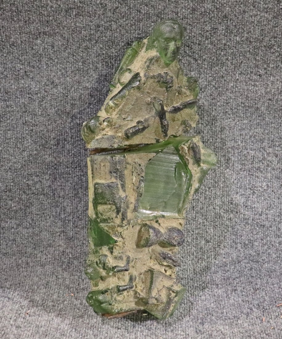 MITCHELL GAUDET "THE DROWNING MAN" GLASS SCULPTURE (1 of 9)