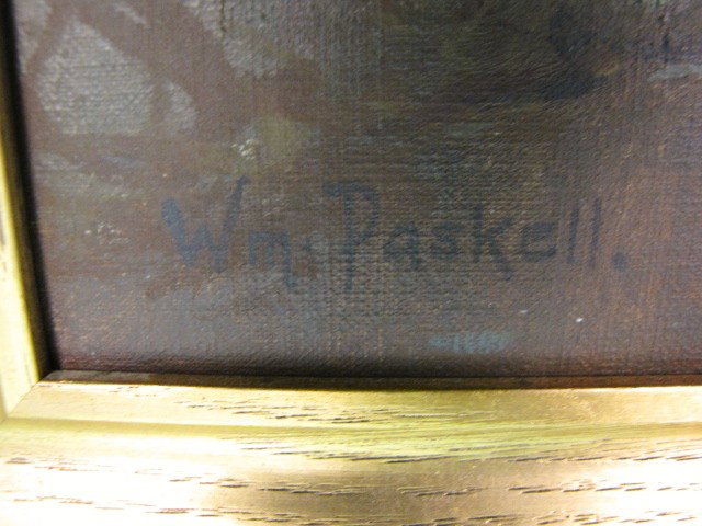 WILLIAM PASKELL LANDSCAPE PAINTING MT. CHACORUA NH - 4