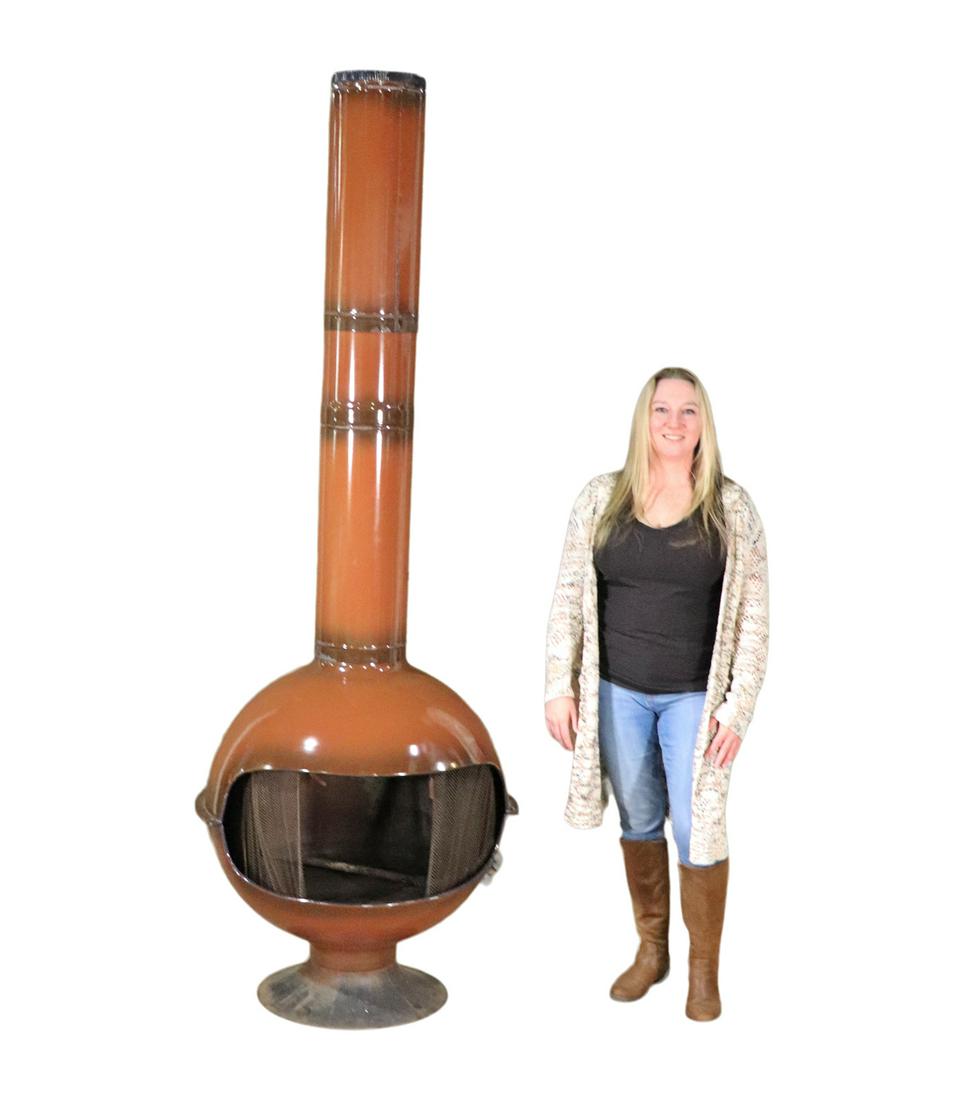 MID CENTURY MODERN 2 PC FIRE PLACE (1 of 12)