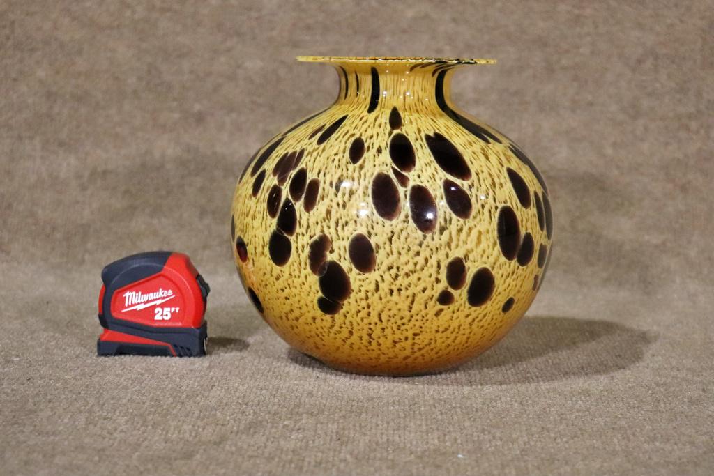 AZZURRA MAESTRI VETRAI "LEOPARD'S SPOT" VASE (1 of 6)