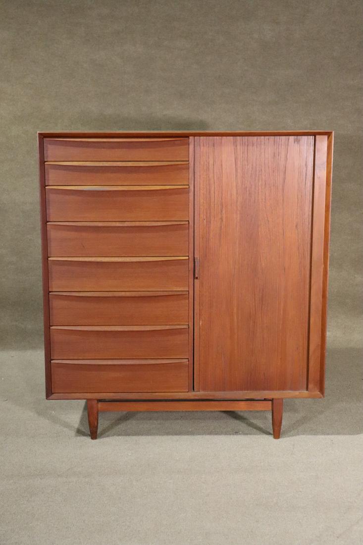 DANISH TEAK HIGH CHEST (1 of 12)