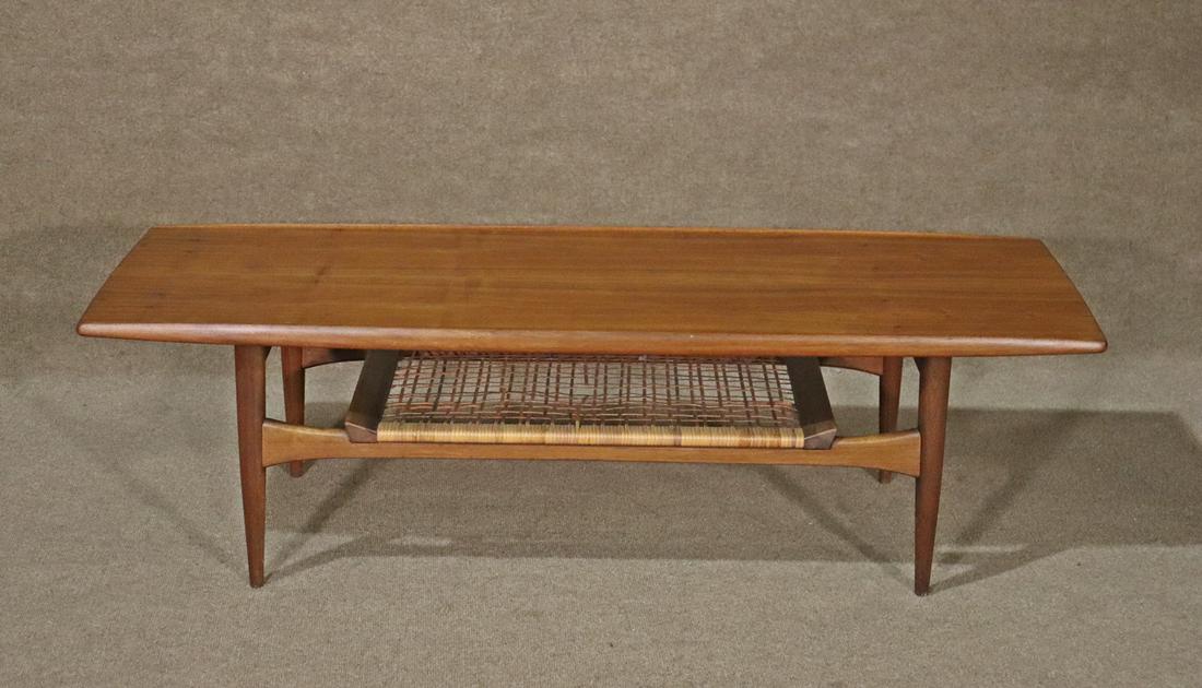 MOREDDI DANISH TEAK TWO TIER COFFEE TABLE (1 of 10)