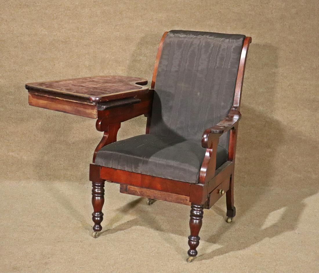 19TH C ENGLISH WRITING CHAIR (1 of 15)