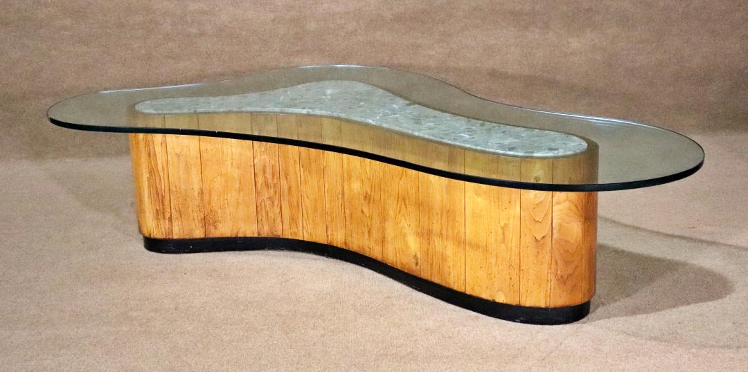 Mcm boomerang coffee table deals