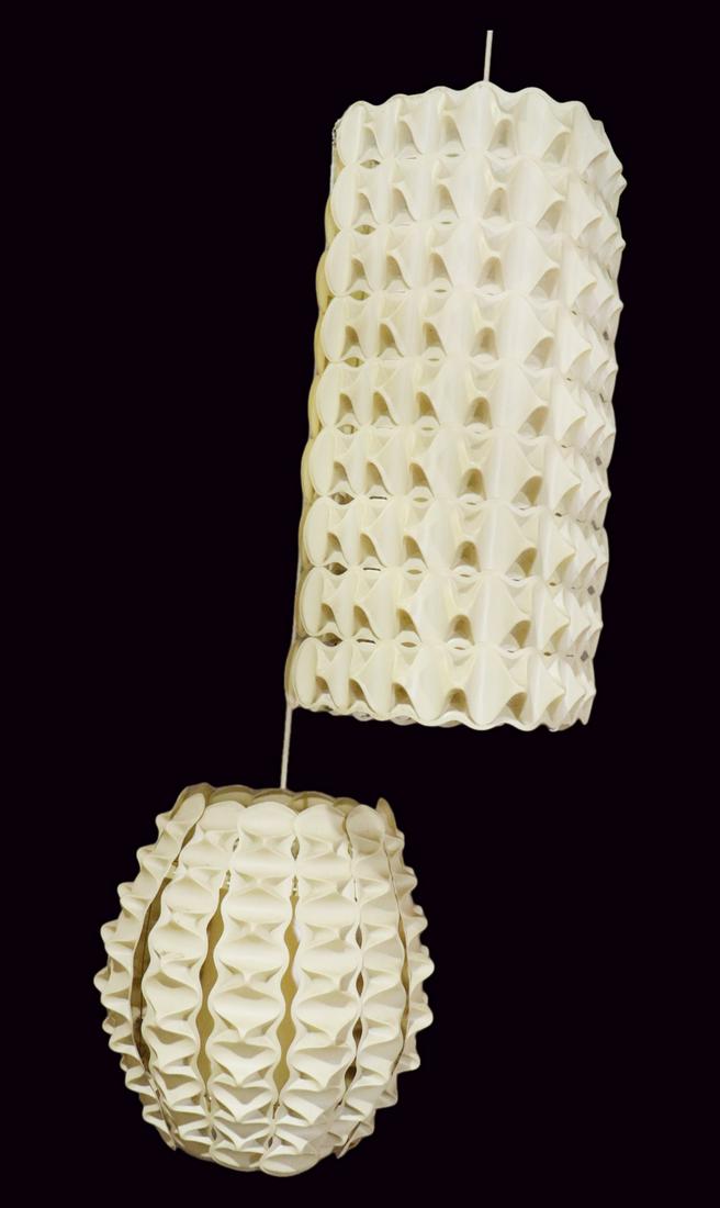 GEORGE NELSON FOR HERMAN MILLER BUBBLE PENDANT CHANDELIERS (1 of 9)