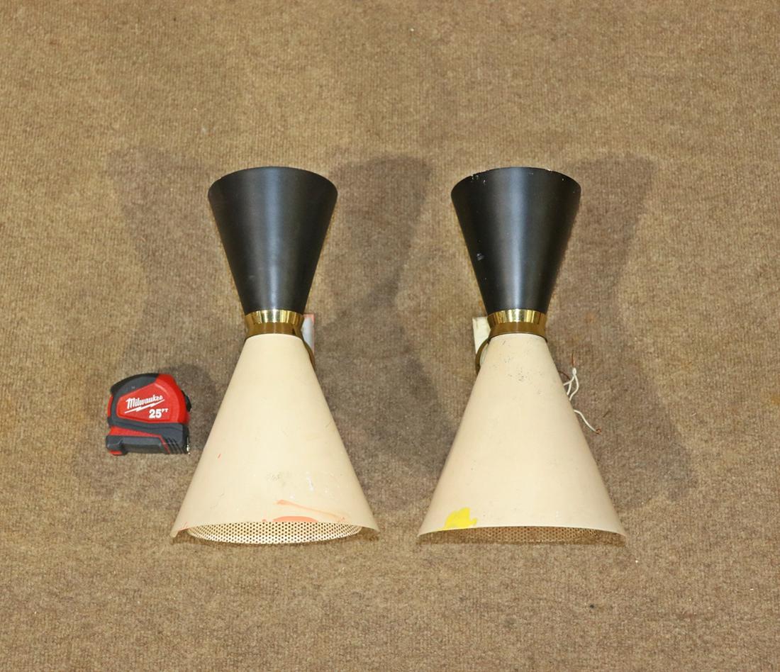 PAIR ITALIAN LIGHTED SCONCES ATTR STINOVA (1 of 7)