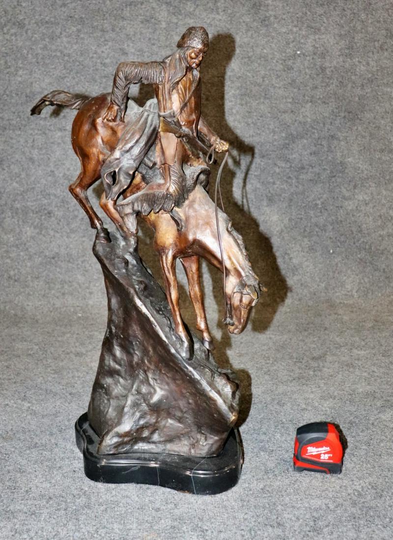 FREDERICK REMINGTON MOUNTAIN MAN BRONZE (1 of 9)