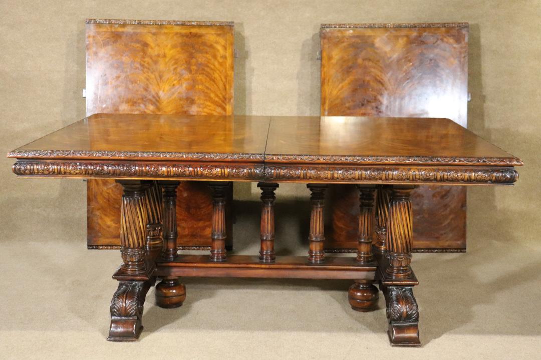 THEODORE ALEXANDER CARVED DINING TABLE (1 of 13)