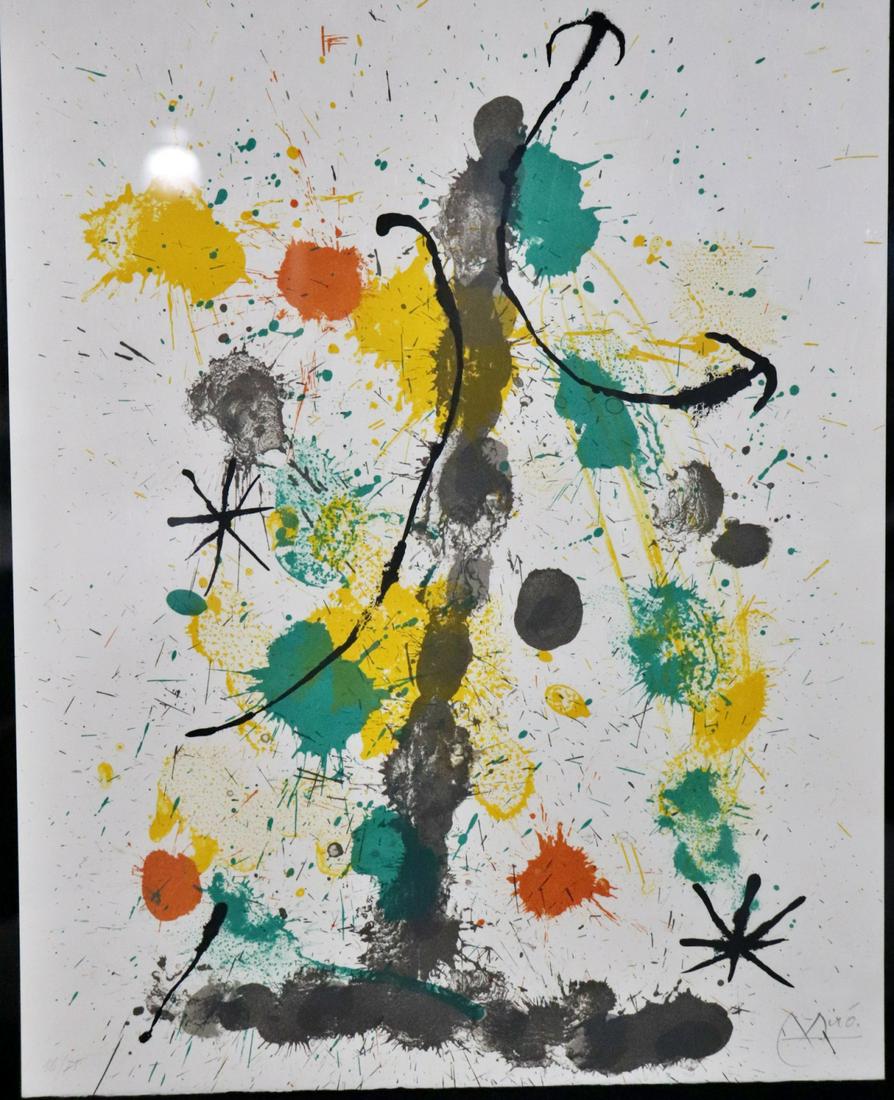 SIGNED MIRO PRINT (1 of 5)