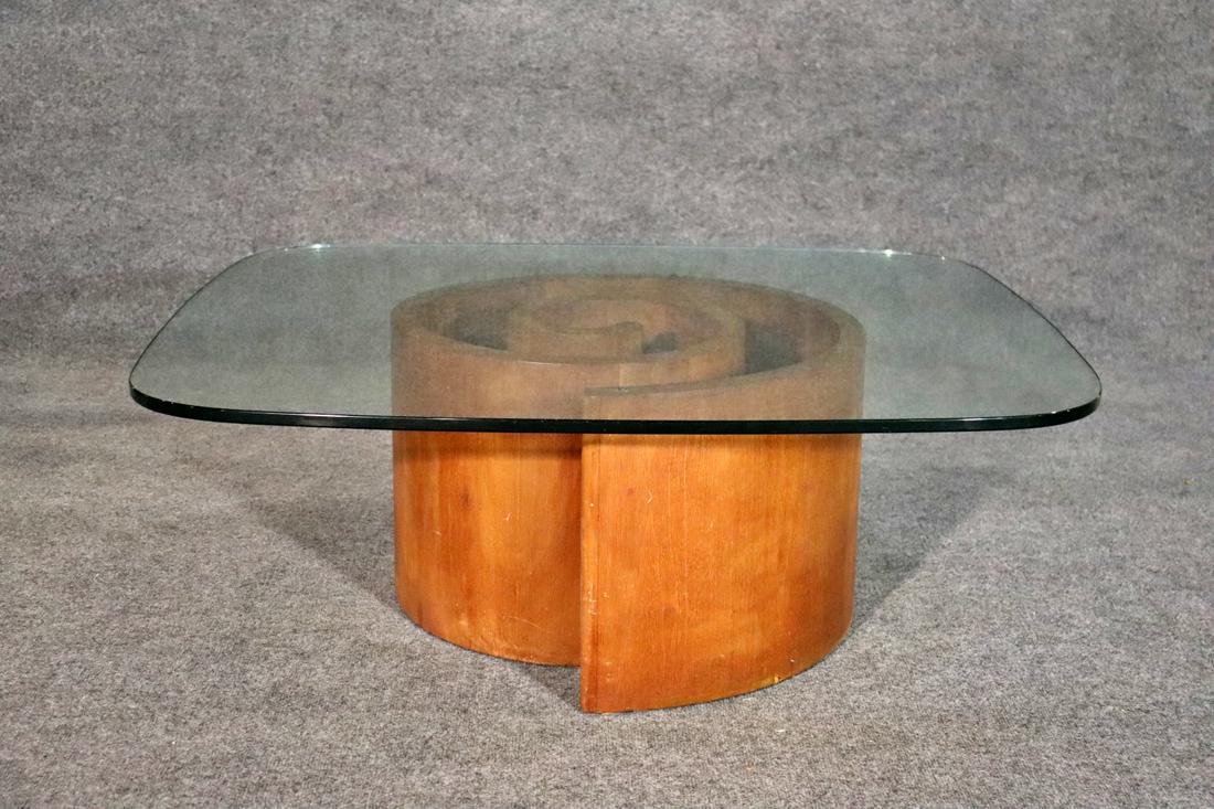 VLADIMIR KAGAN SNAIL TABLE (1 of 8)