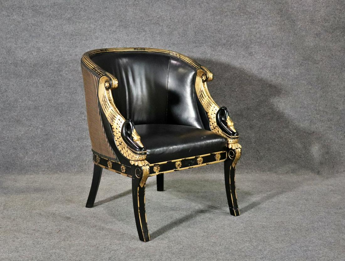 EMPIRE STYLE SWAN FIGURAL BERGERE (1 of 5)