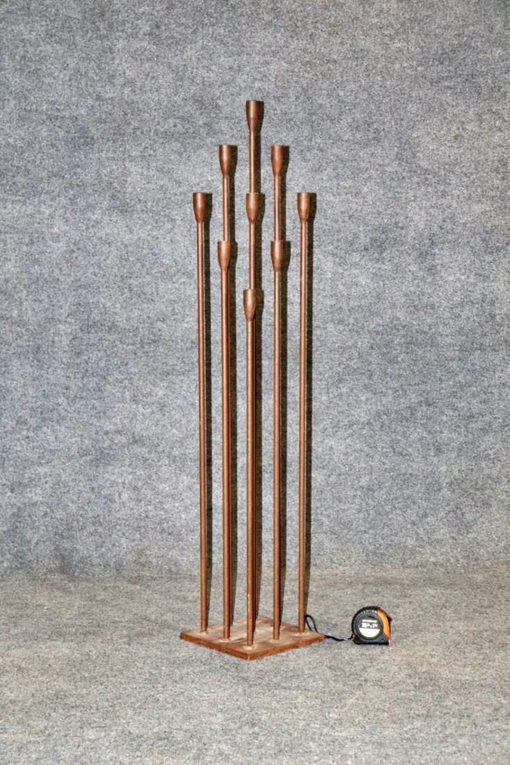 BRUTALIST STYLE CANDLEABRA (1 of 5)