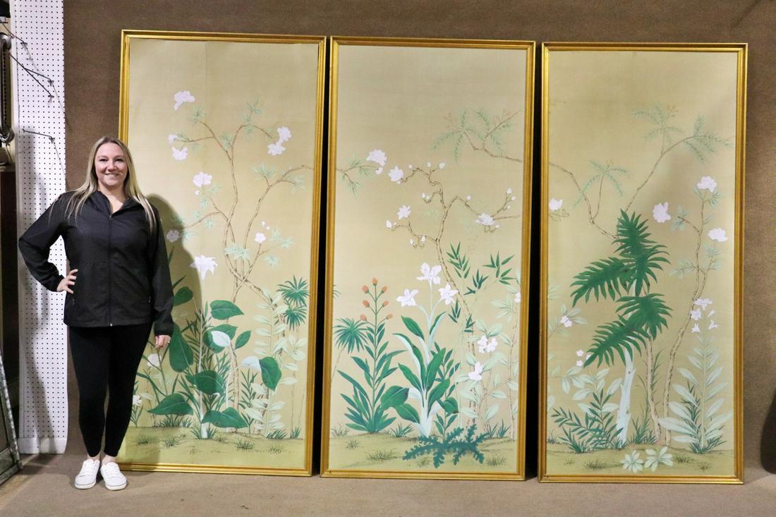 3 ASIAN PAINTINGS ON SILK (1 of 14)