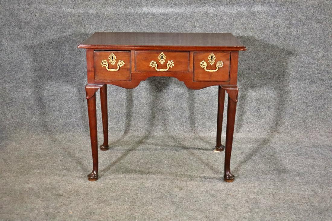 18TH C ENGLISH QUEEN ANNE LOW BOY (1 of 11)