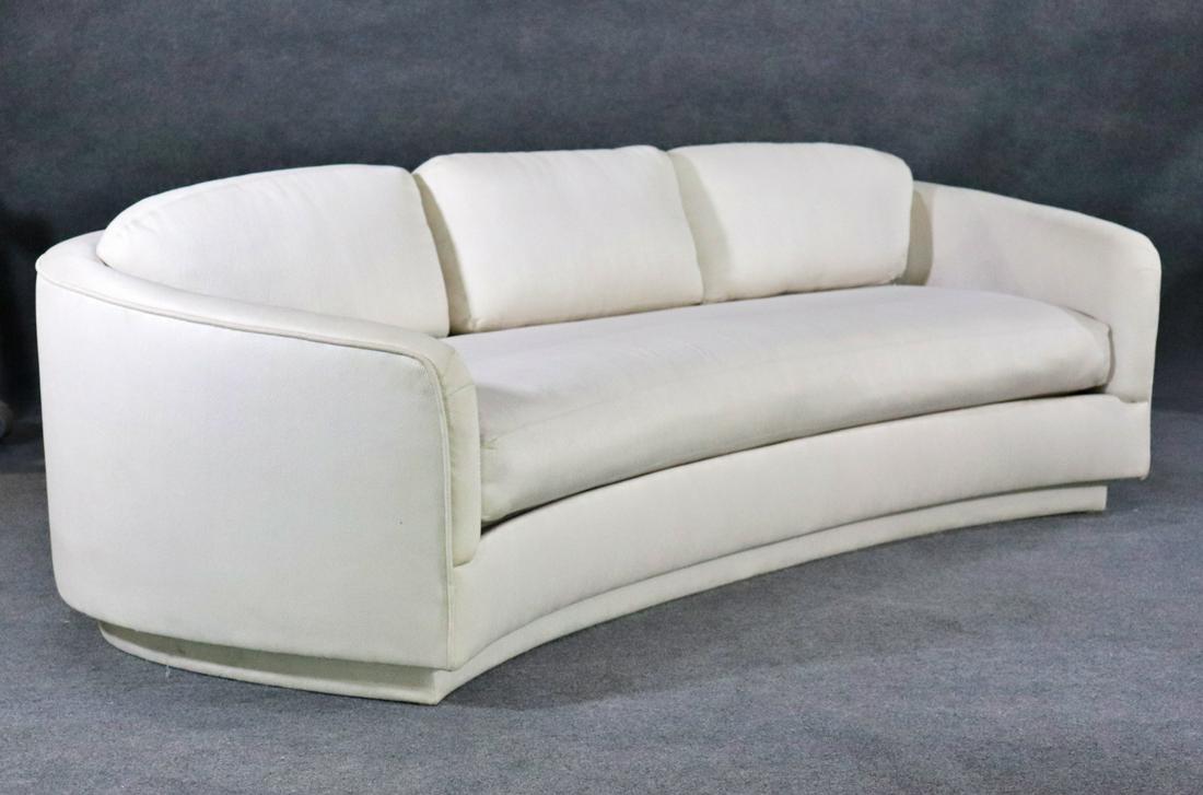 KAGAN STYLE UPHOLSTERED SOFA (1 of 9)