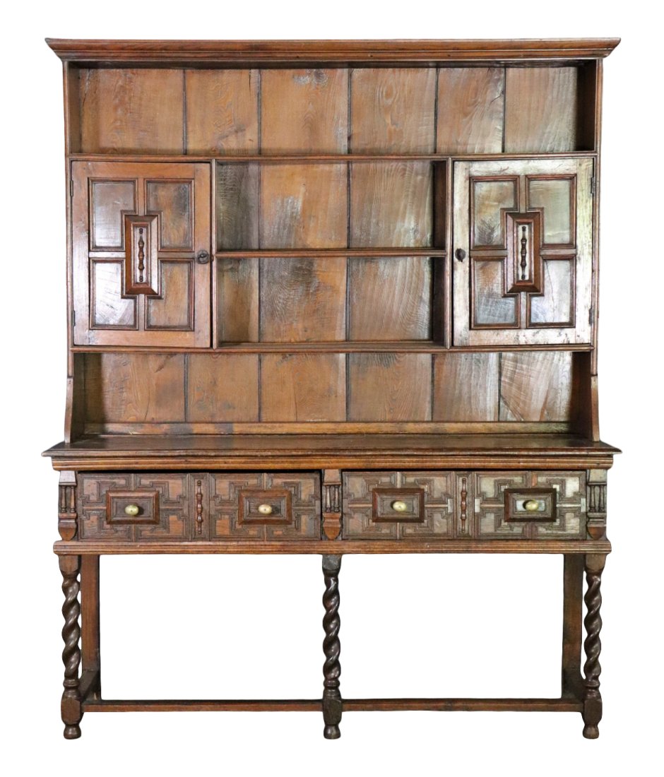 17TH C WELSH SERVER/CUPBOARD (1 of 20)