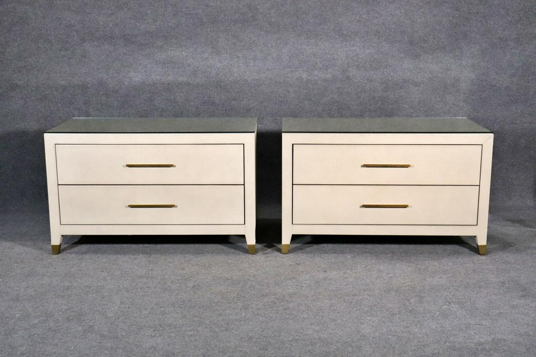 Shagreen nightstand 2024 restoration hardware