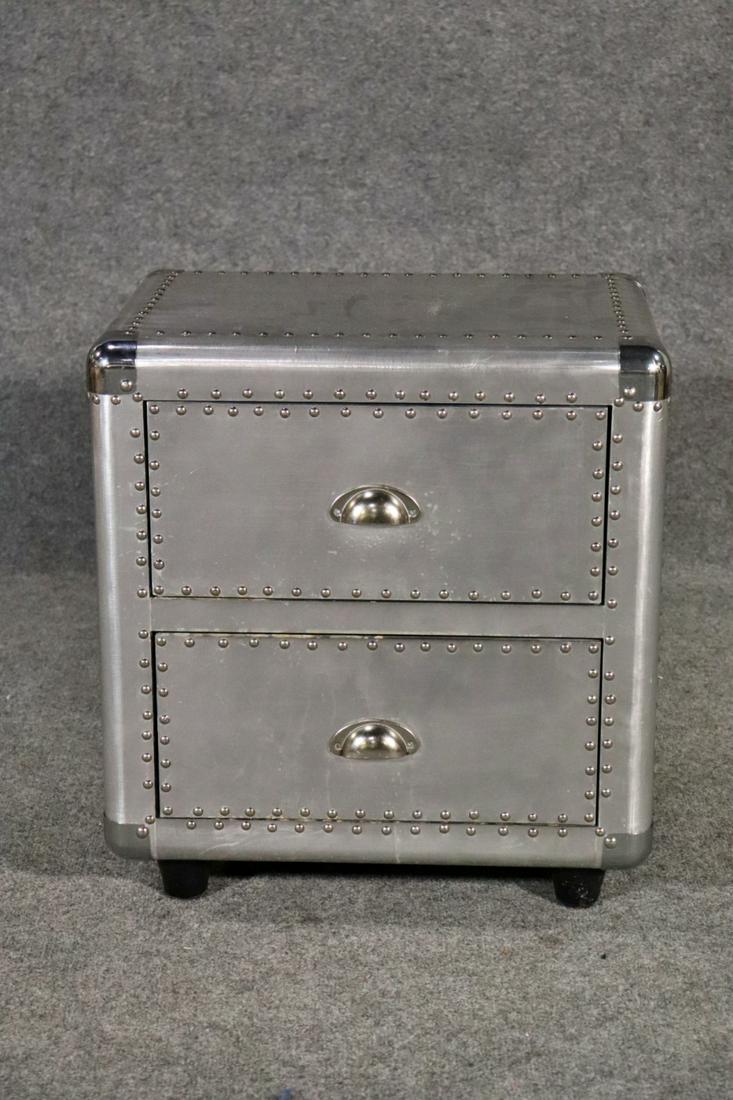 RESTORATION HARDWARE AVIATOR NIGHT STAND (1 of 7)