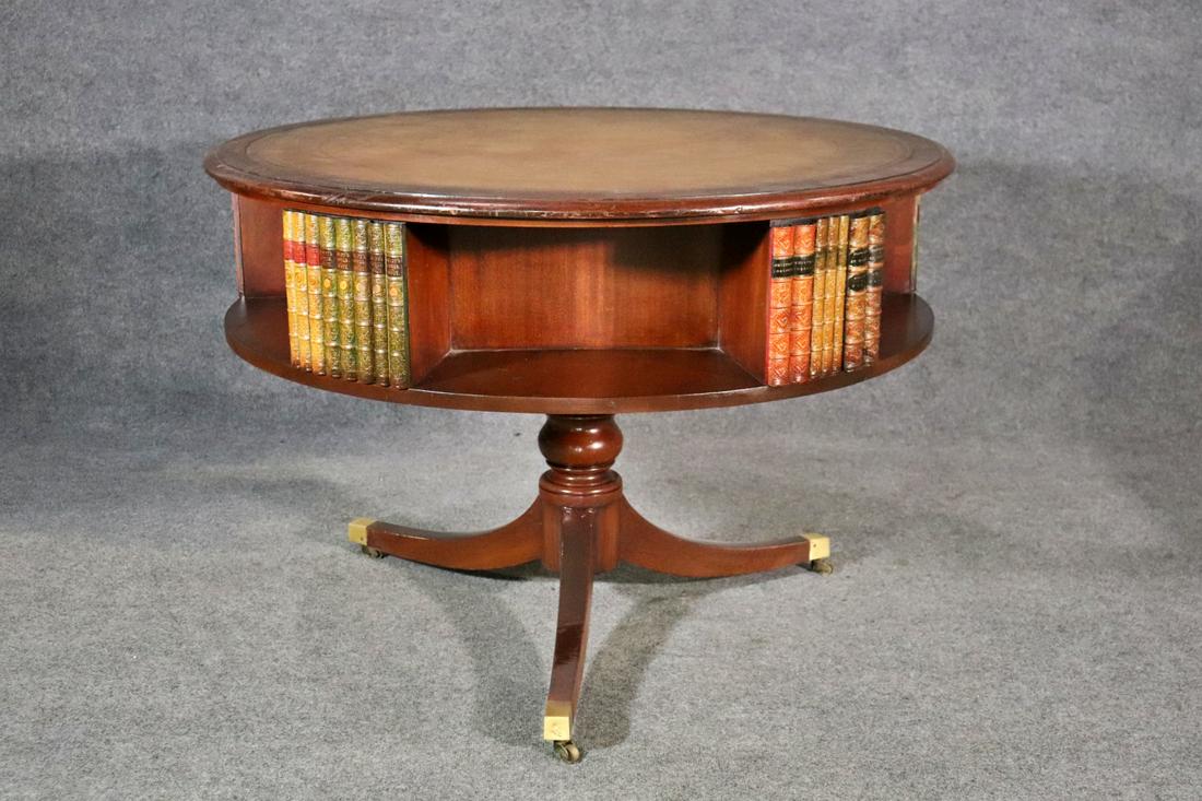 ENGLISH LEATHER TOP RENT TABLE (1 of 17)