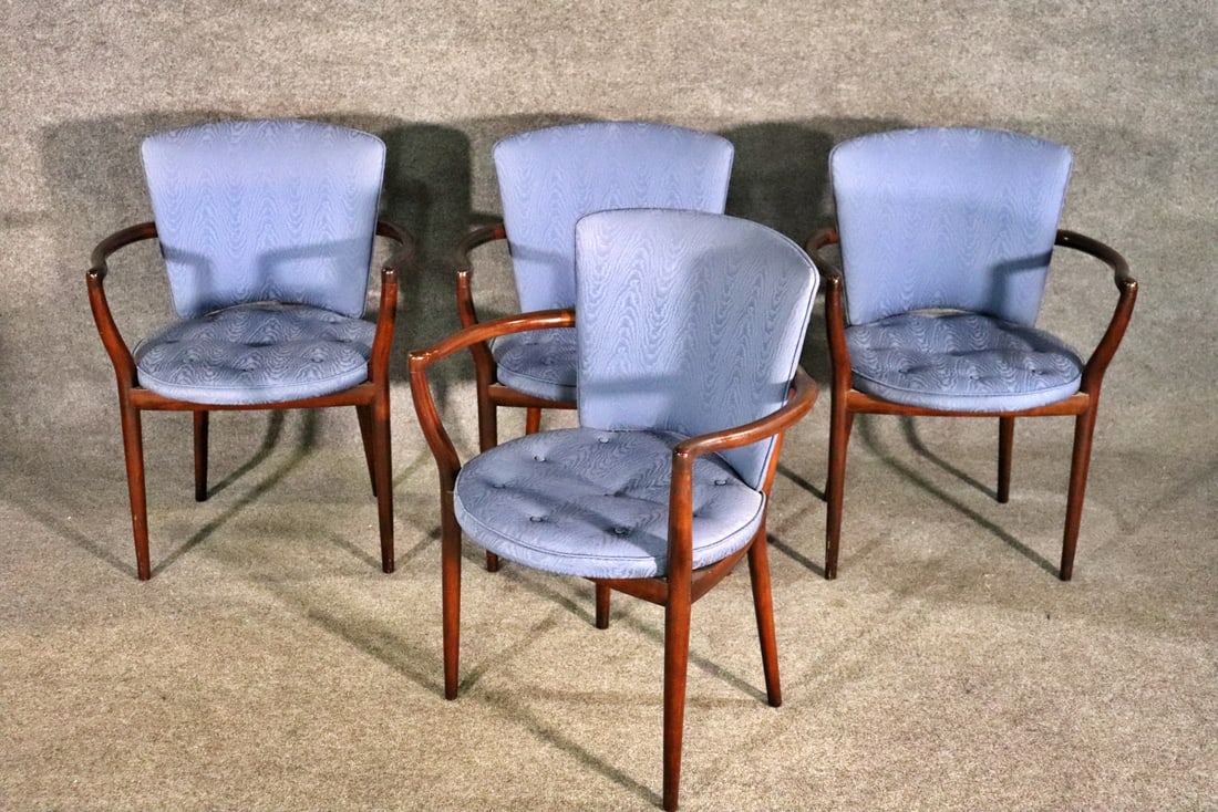 4 BERT ENGLAND FOR JOHN WIDDICOMB ARM CHAIRS (1 of 10)