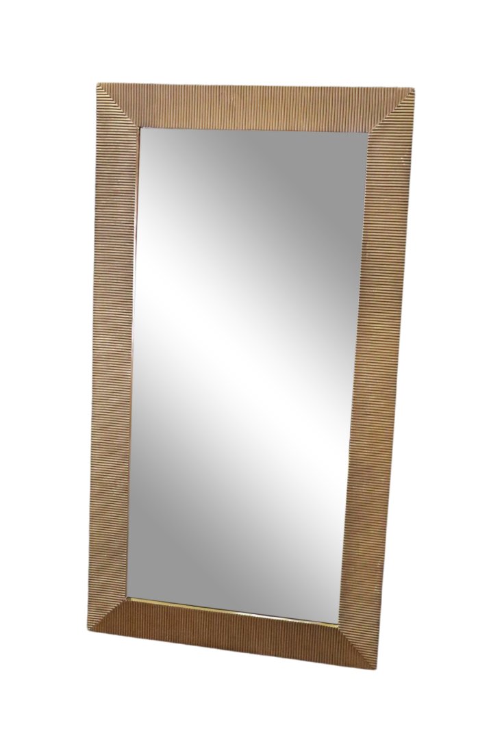 RESTORATION HARDWARE CAST RIBBED MIRROR (1 of 6)