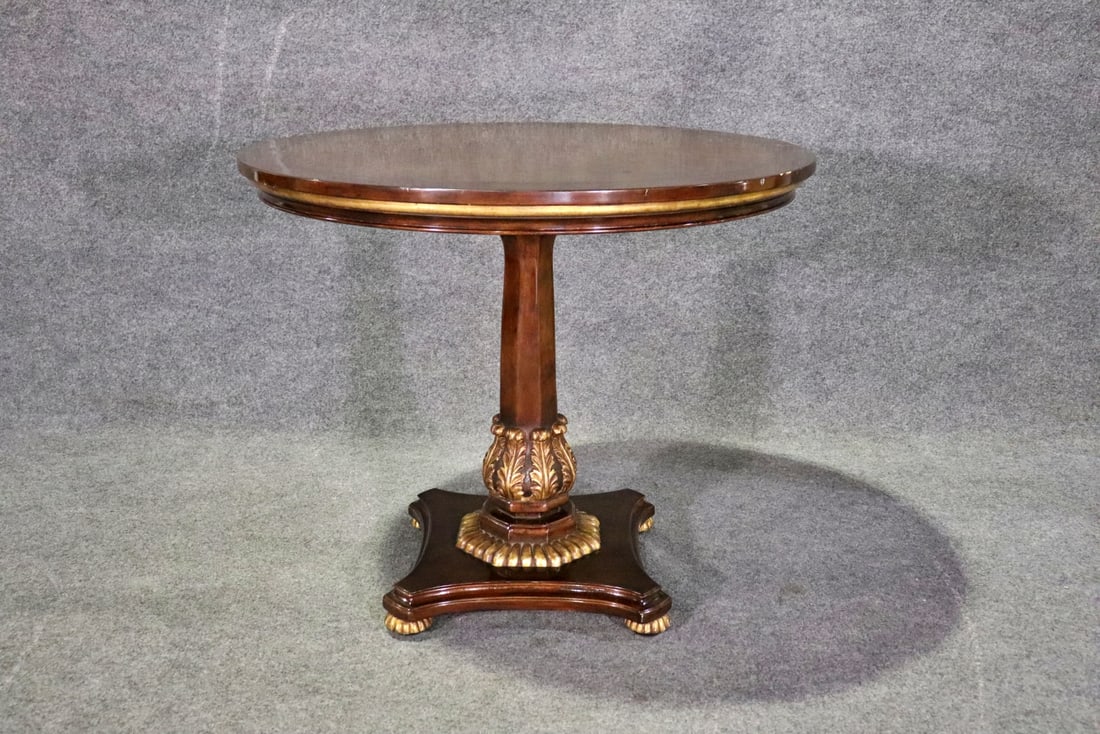 BIEDERMEIER STYLE PEDESTAL TABLE (1 of 8)