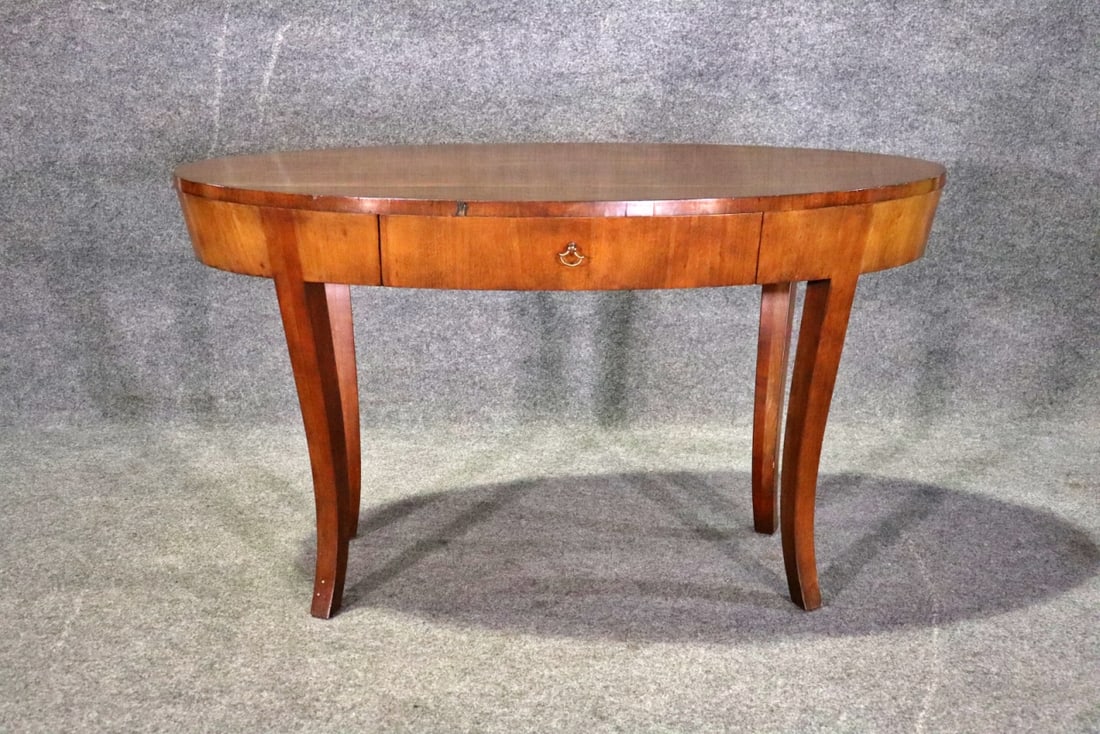 REGENCY STYLE LIBRARY TABLE (1 of 9)