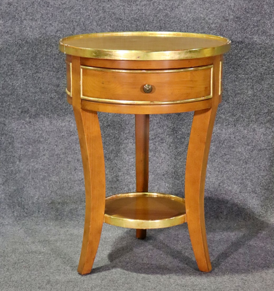 NEOCLASSICAL STYLE END TABLE (1 of 10)