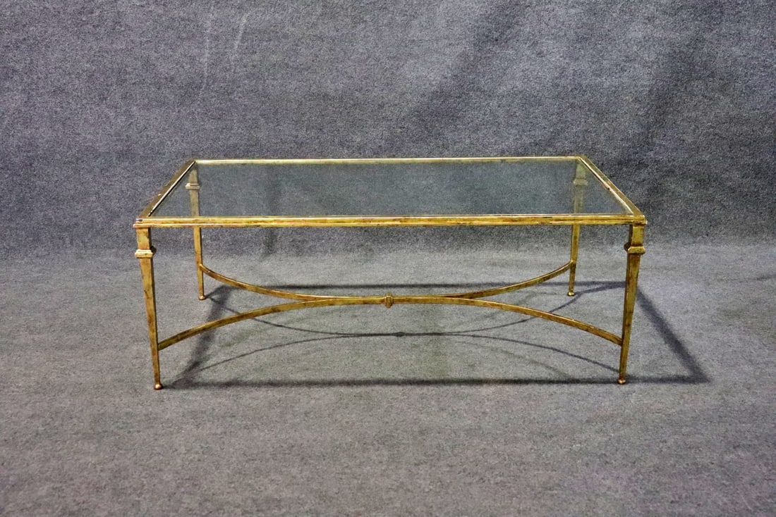 FRENCH GILT DIRECTOIRE STYLE COFFEE TABLE (1 of 9)