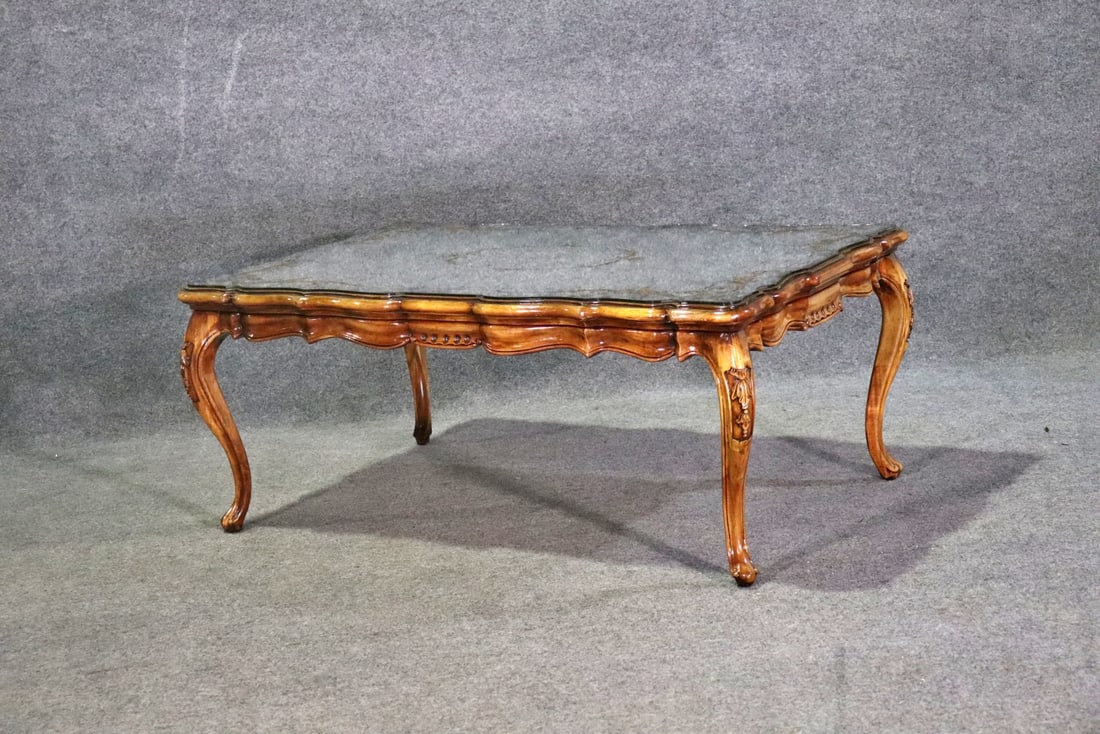 JOHN RICHARDS COUNTRY FRENCH EGLOMISE TOP COFFEE TABLE (1 of 9)