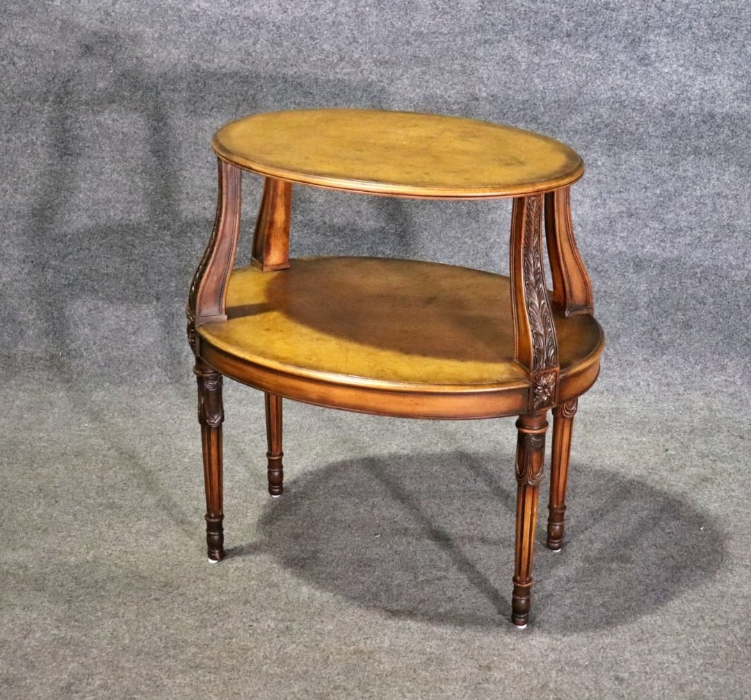 HENREDON 2 TIER AMALIFI OCCASSIONAL TABLE (1 of 9)