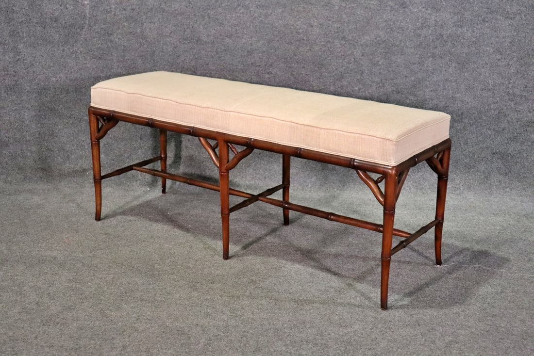 FAUX BAMBOO WINDOW BENCH (1 of 6)