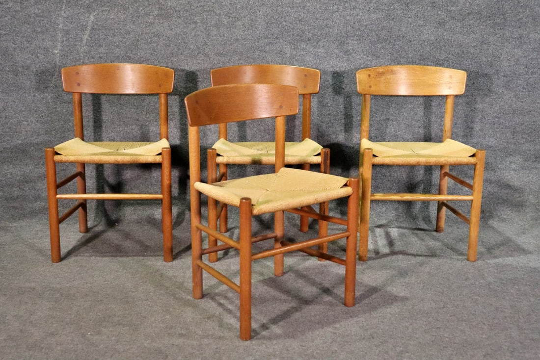 4 BORGE MOGENSEN DINING CHAIRS (1 of 11)
