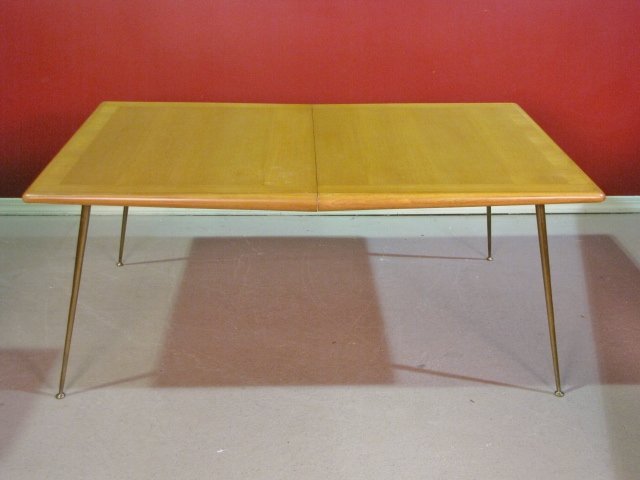 ROBSJOHN GIBBINGS for WIDDICOMB DINING TABLE: Excellent condition. 28 3/4"h. x 42"w. x 68"d.