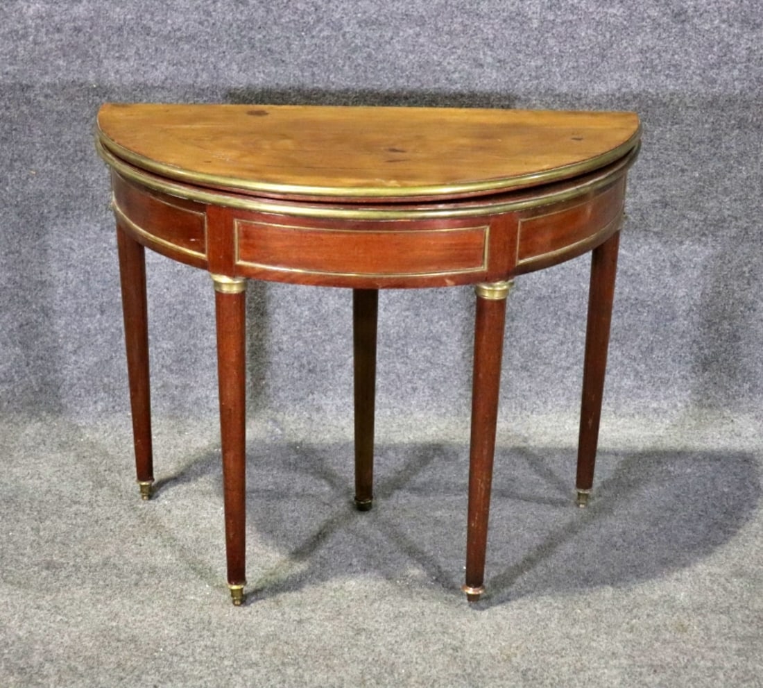 FRENCH DIRECTOIRE STYLE GAME TABLE (1 of 20)