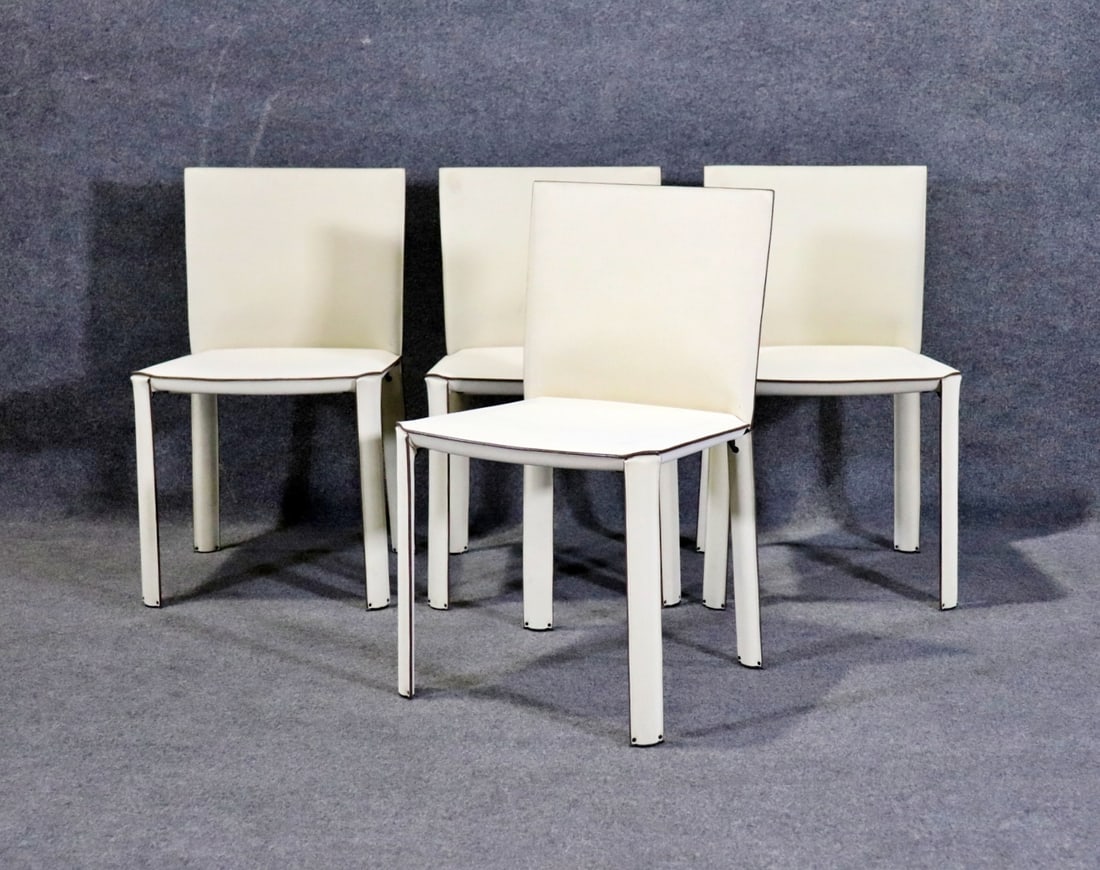 4 DE COURO - BRAZIL SUEDE & LEATHER SIDE CHAIRS (1 of 9)