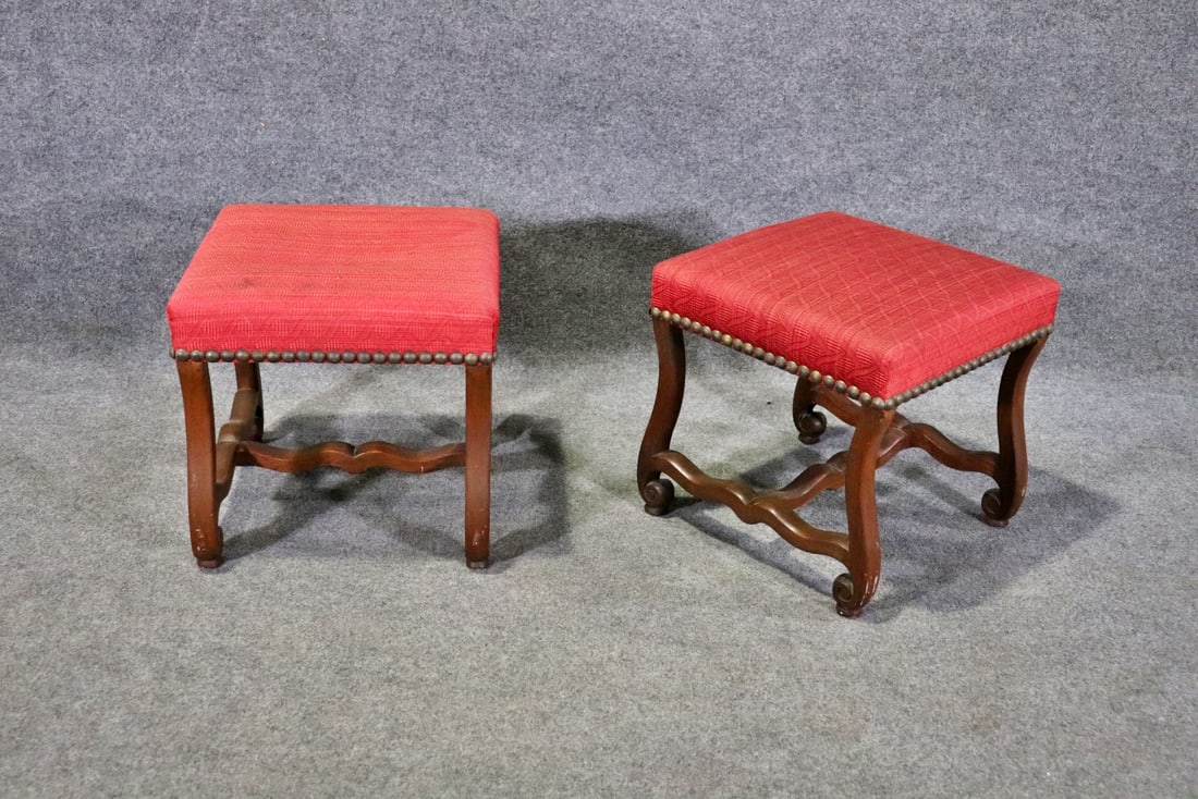 PAIR COUNTRY FRENCH BENCHES (1 of 7)