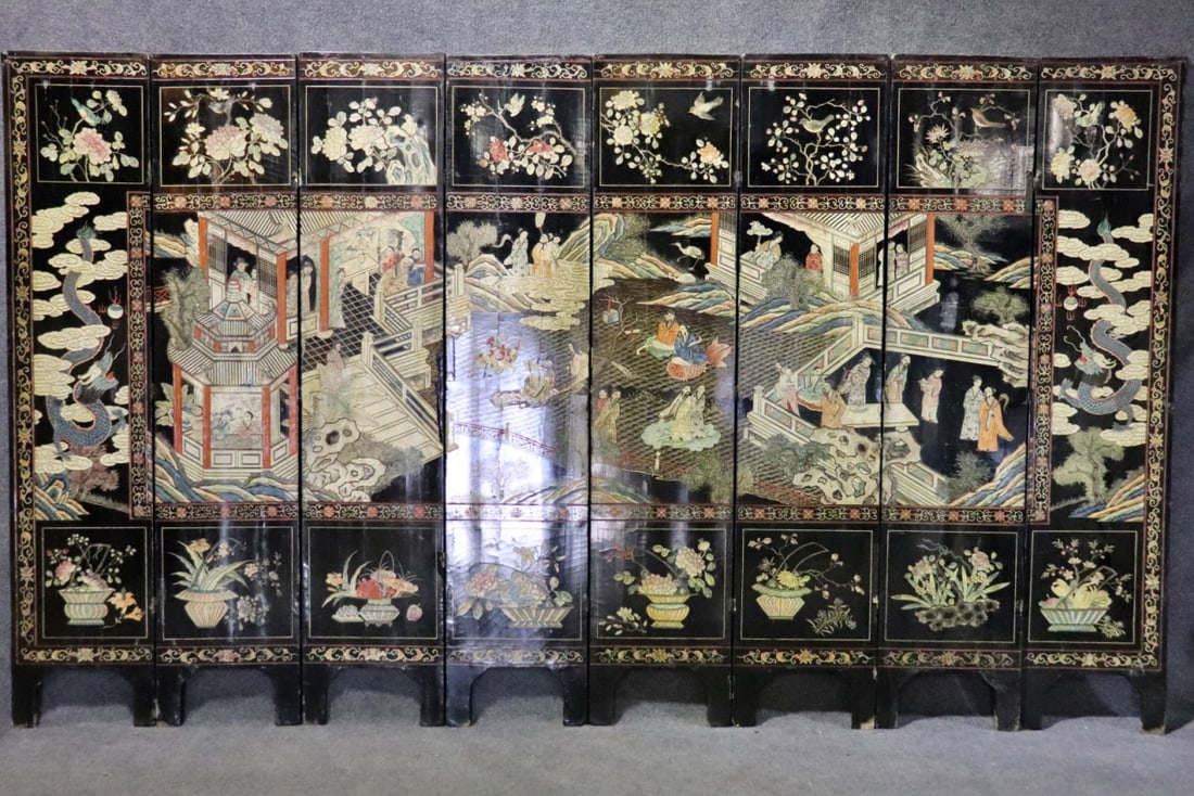 8 PANEL ASIAN SCREEN (1 of 15)