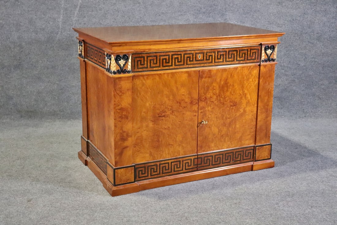 WOOTON STYLE BURL WALNUT DESK (1 of 16)