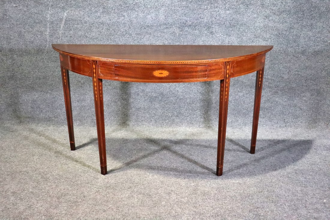 FEDERAL STYLE DEMILUNE CONSOLE (1 of 15)