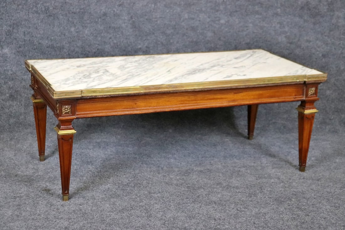 LOUIS XVI STYLE COFFEE TABLE BY MAISON JANSEN (1 of 9)
