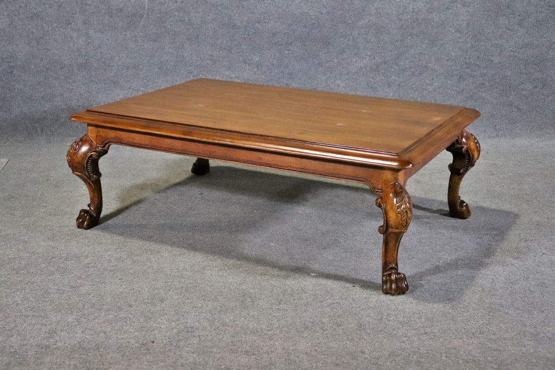 RALPH LAUREN CARVED COFFEE TABLE (1 of 9)