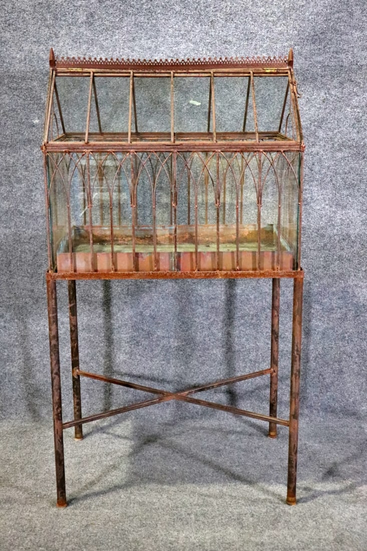 WROUGHT IRON TERRARIUM (1 of 9)