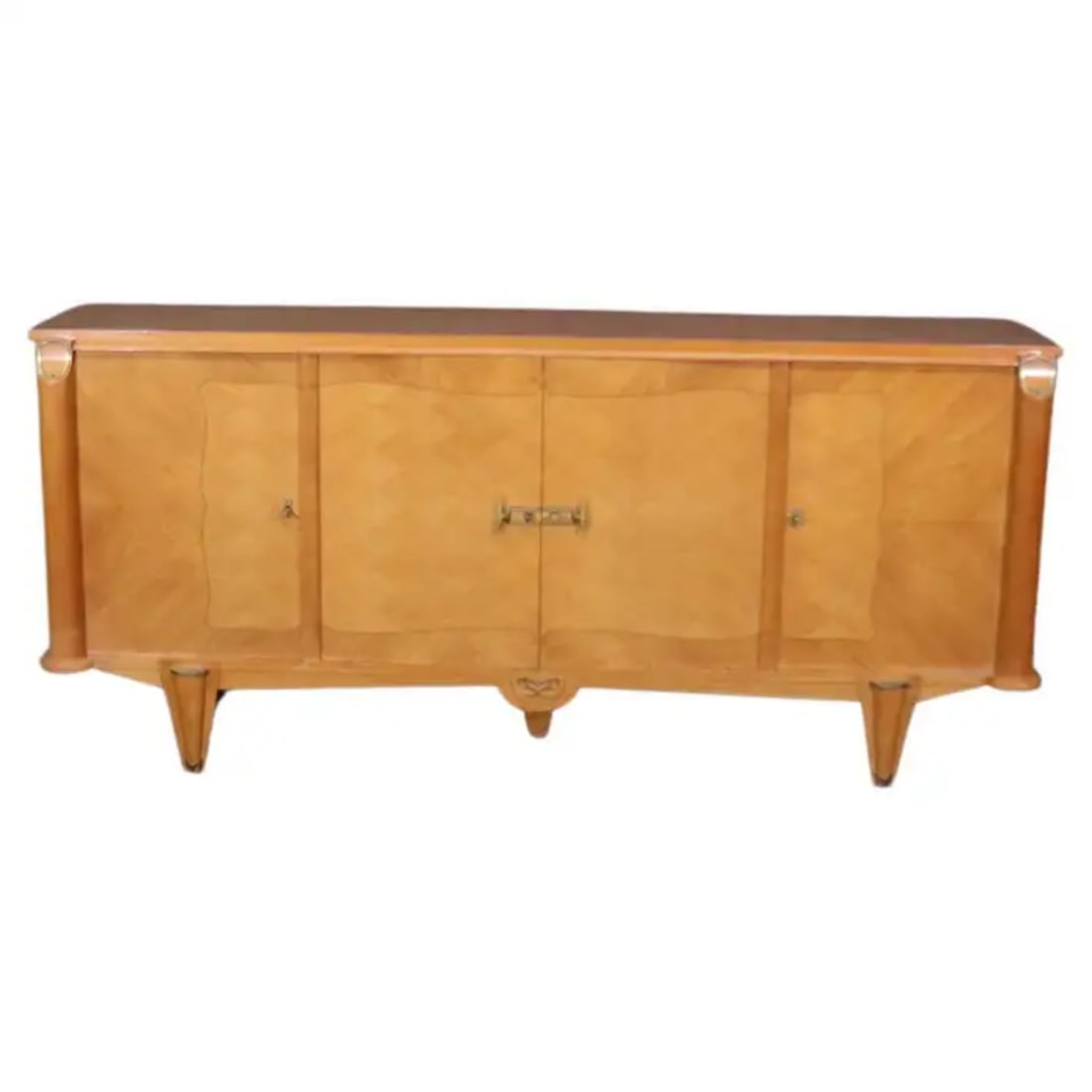 ANDRE ARBUS STYLE CHERRY MARQUETRY ART DECO SIDEBOARD/BUFFET (1 of 14)