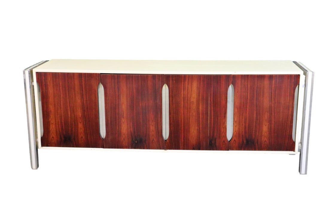 PIERRE CARDIN OR ROGER ROUSIER STYLE TALL CABINET (1 of 11)