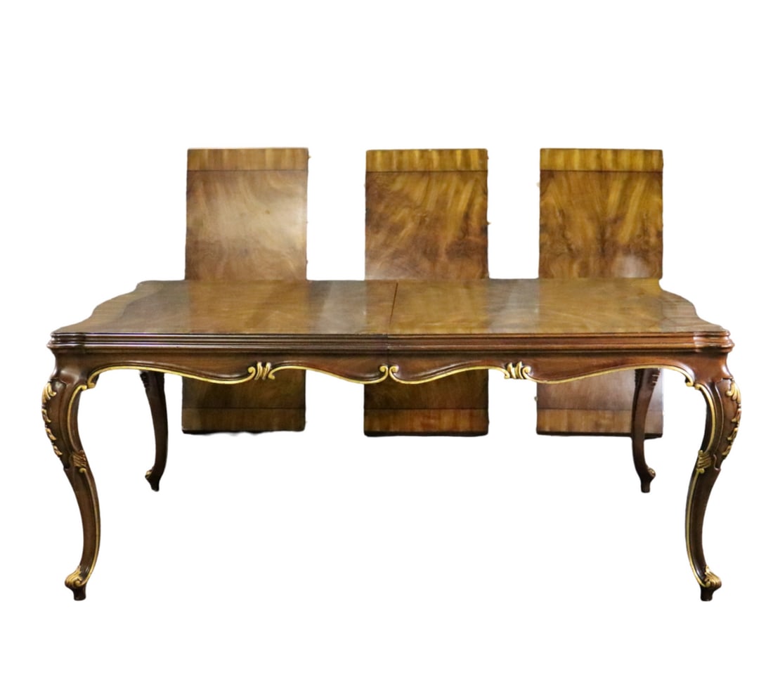 KARGES WALNUT DINING TABLE (1 of 12)