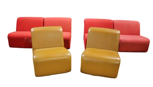 JOHN MACHERONI FOR VECTA 6 PIECE SECTIONAL SOFA